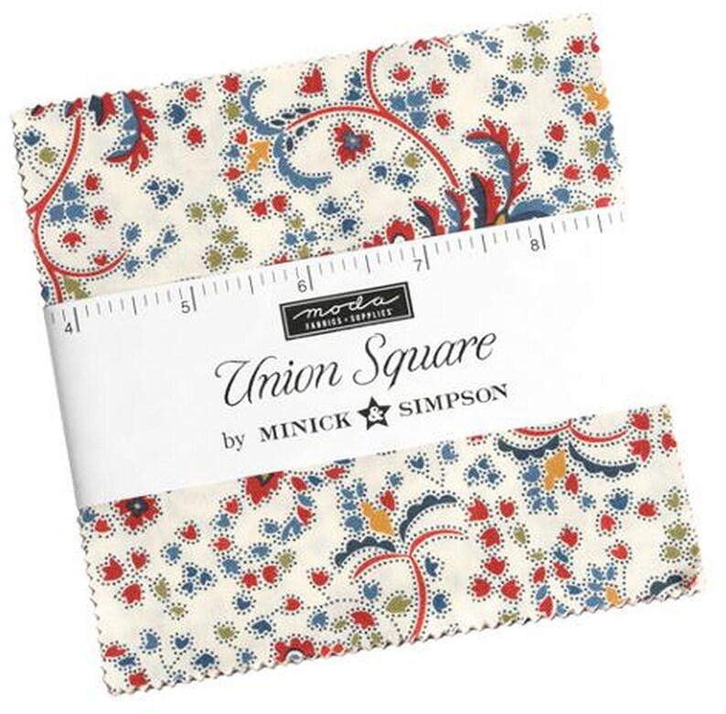 Union Square Moda Charm Pack 42 5 Precut Fabric Quilt Etsy