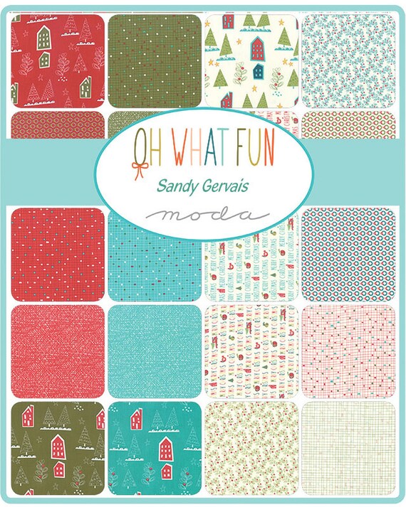 RAILWAYS Moda ORCHARD Charm Quilt Kit APRIL Rosenthal