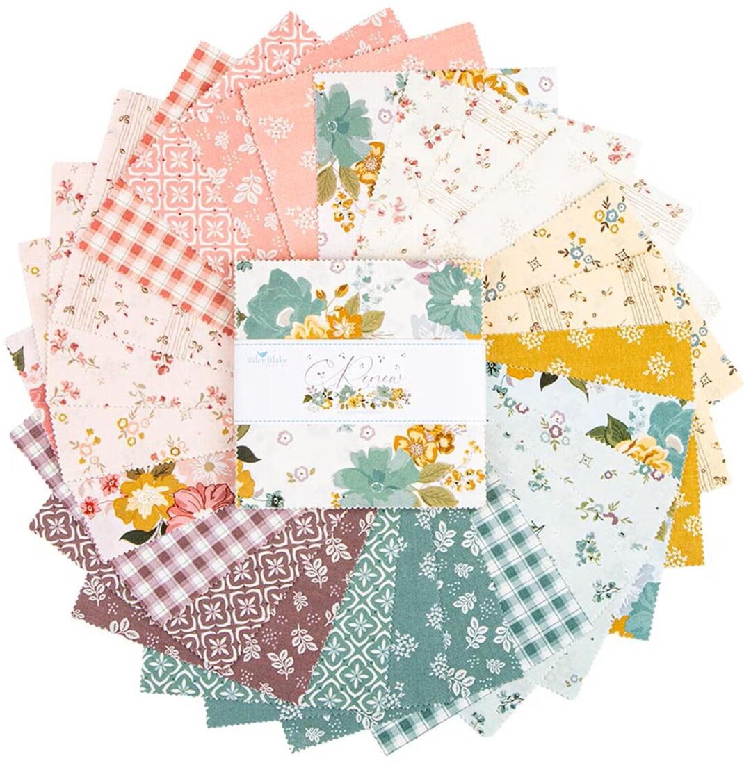 Renew Riley Blake 5-inch Stacker 42 Precut Fabric Quilt Squares by ...