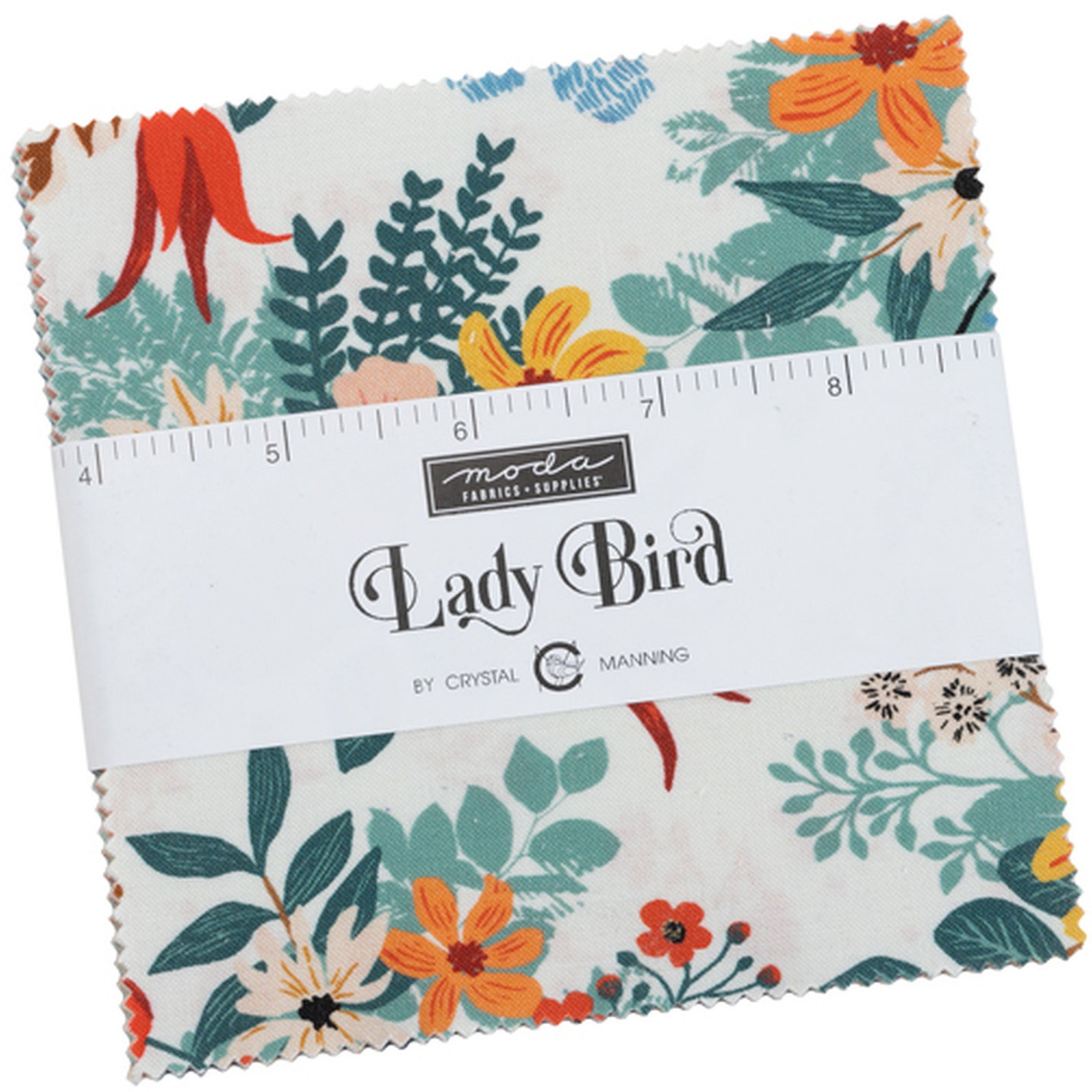 Lady Bird Moda Charm Pack 42 5 precut fabric quilt Etsy
