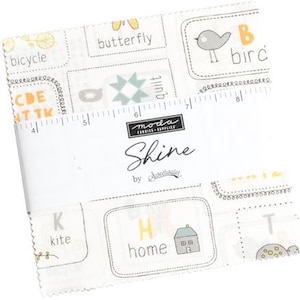 Shine Moda Charm Pack 42 -  5&quot; precut fabric quilt squares by Sweetwater
