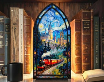 Fantasy Gothic Castle Book Nook Bookshelf Decor Book Lover Decoration