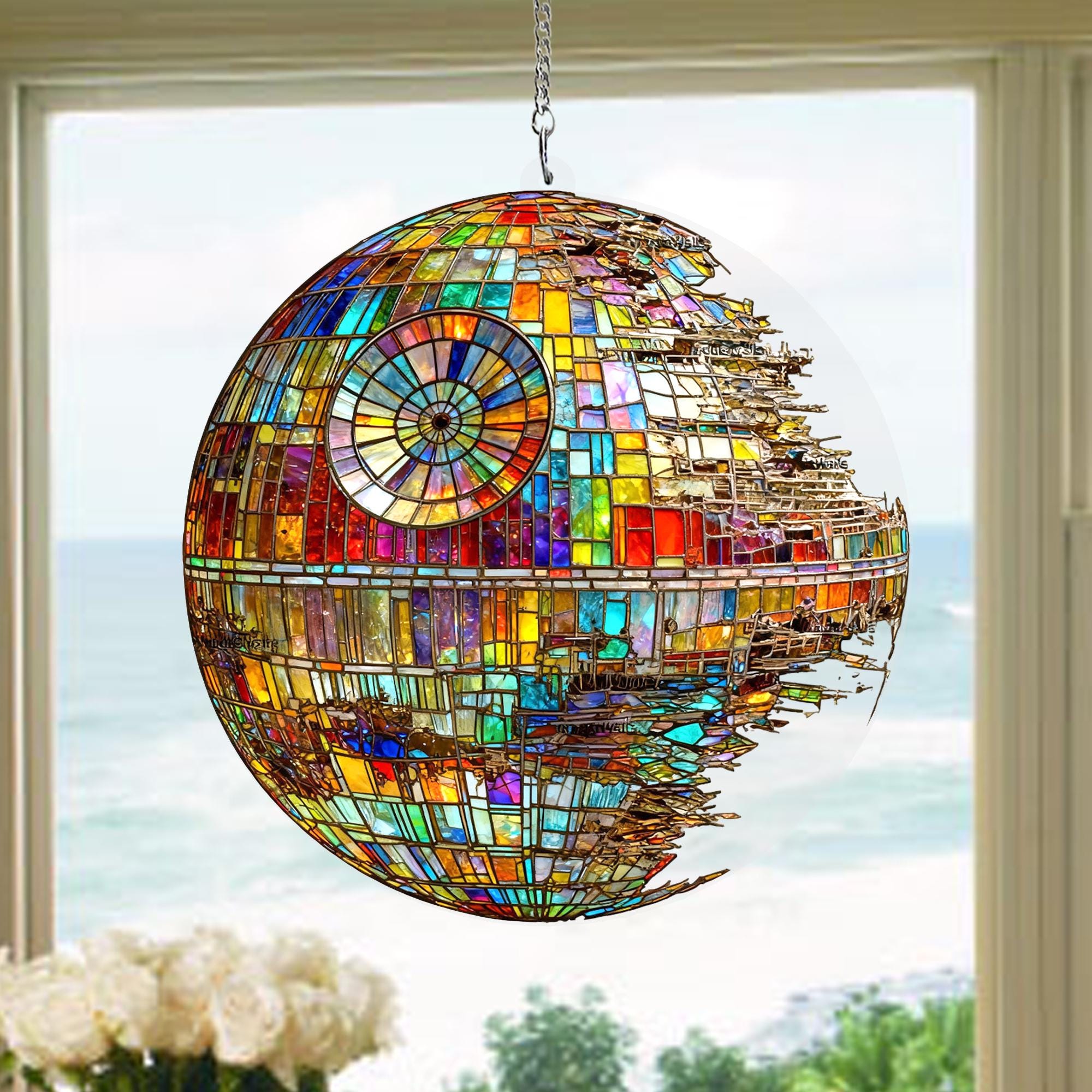 Stained Glass Sphere - Etsy