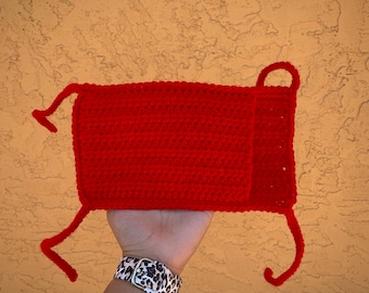 Crochet Car Visor Sunglasses Pouch