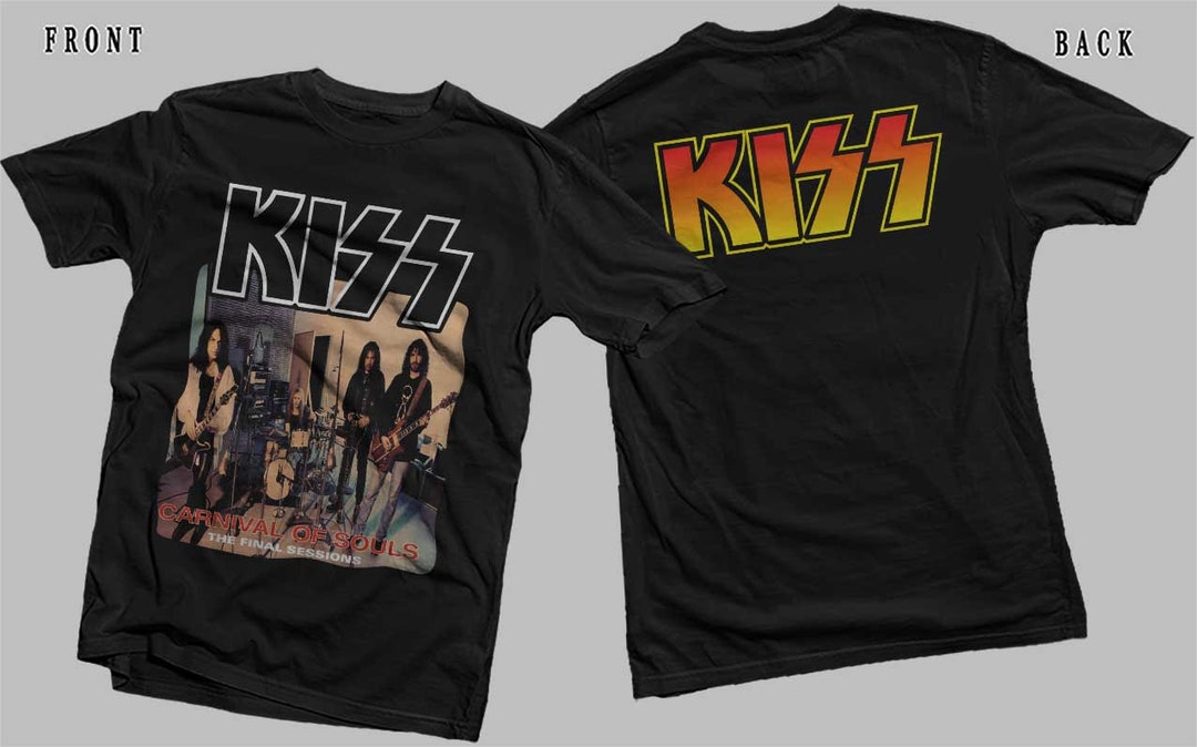 New Dtg/dtf Printed T-shirt - KISS - Carnival of Souls: the