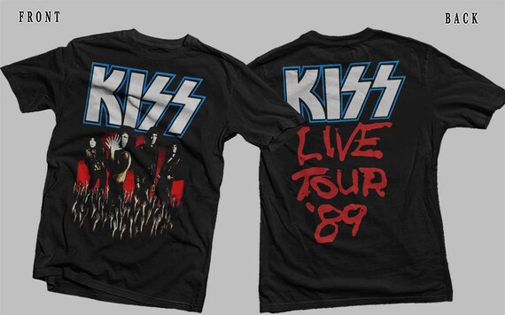 KISS Tシャツ Amazon.com: KISS T Shirt Love Gun Stars Band Logo Official