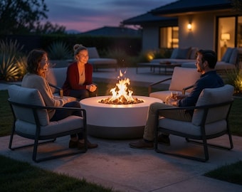Tumbler Fire Pit 48" Round (Multiple Color Options!)