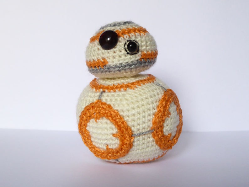 Star Wars BB-8 Crochet Pattern BB8 Amigurumi Pattern Make Your Own BB8 image 2