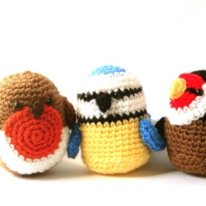 Crochet Amigurumi Pattern Robin Bird PDF Ebook image 5