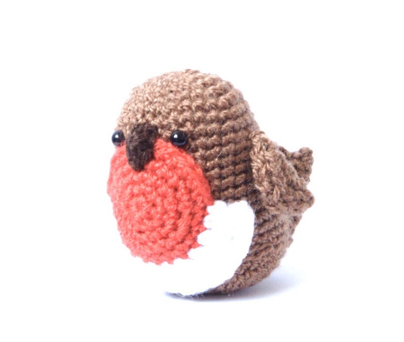 Crochet Amigurumi Pattern Robin Bird PDF Ebook image 2