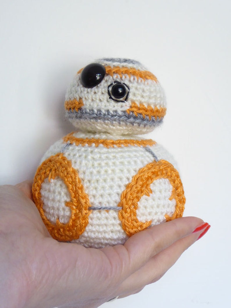 Star Wars BB-8 Crochet Pattern BB8 Amigurumi Pattern Make Your Own BB8 image 1