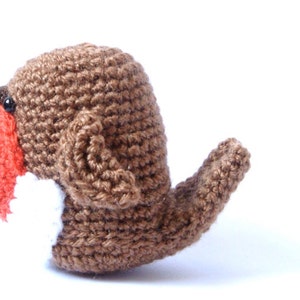 Crochet Amigurumi Pattern Robin Bird PDF Ebook image 4