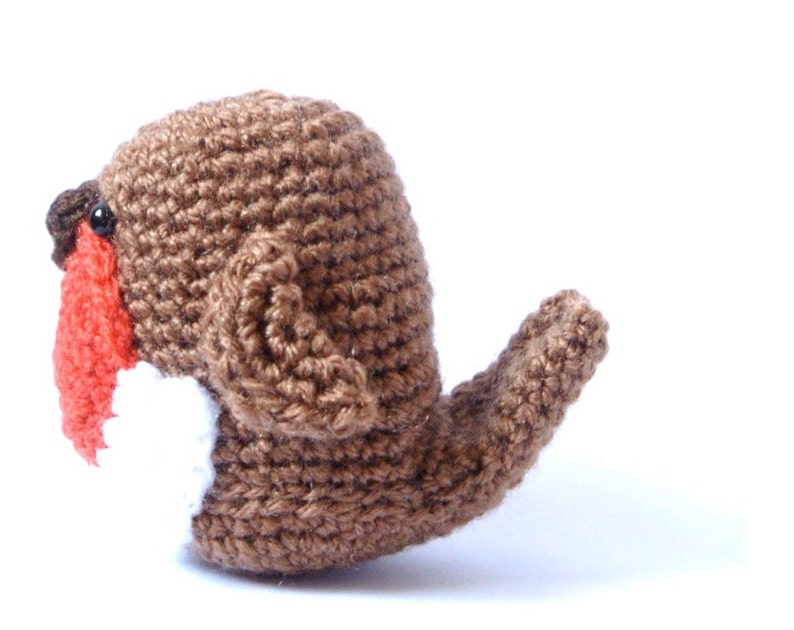 Crochet Amigurumi Pattern Robin Bird PDF Ebook image 4