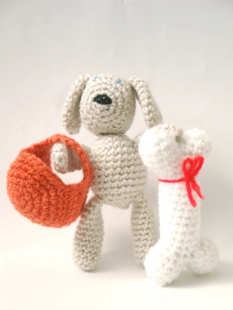 Motorcycle & Dog Crochet Amigurumi Pattern imagen 3