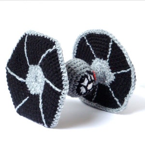 PDF of Star Wars Ships Amigurumi Crochet Patterns Millennium Falcon XWing Tie Fighter image 3