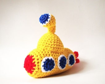 Crochet Pattern - Yellow Submarine - PDF Amigurumi Pattern