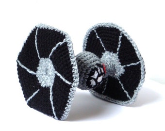 Star Wars Tie Fighter Crochet Amigurumi Pattern