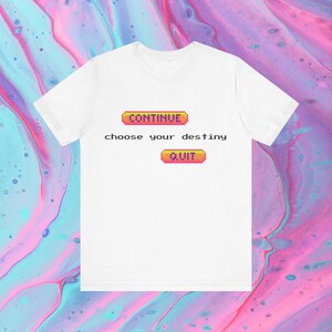 Gamer Pixel Art T-Shirt, Videospiel T-Shirt, Retro Gaming Shirt, Geeky Unisex Top, Gamer Geschenk