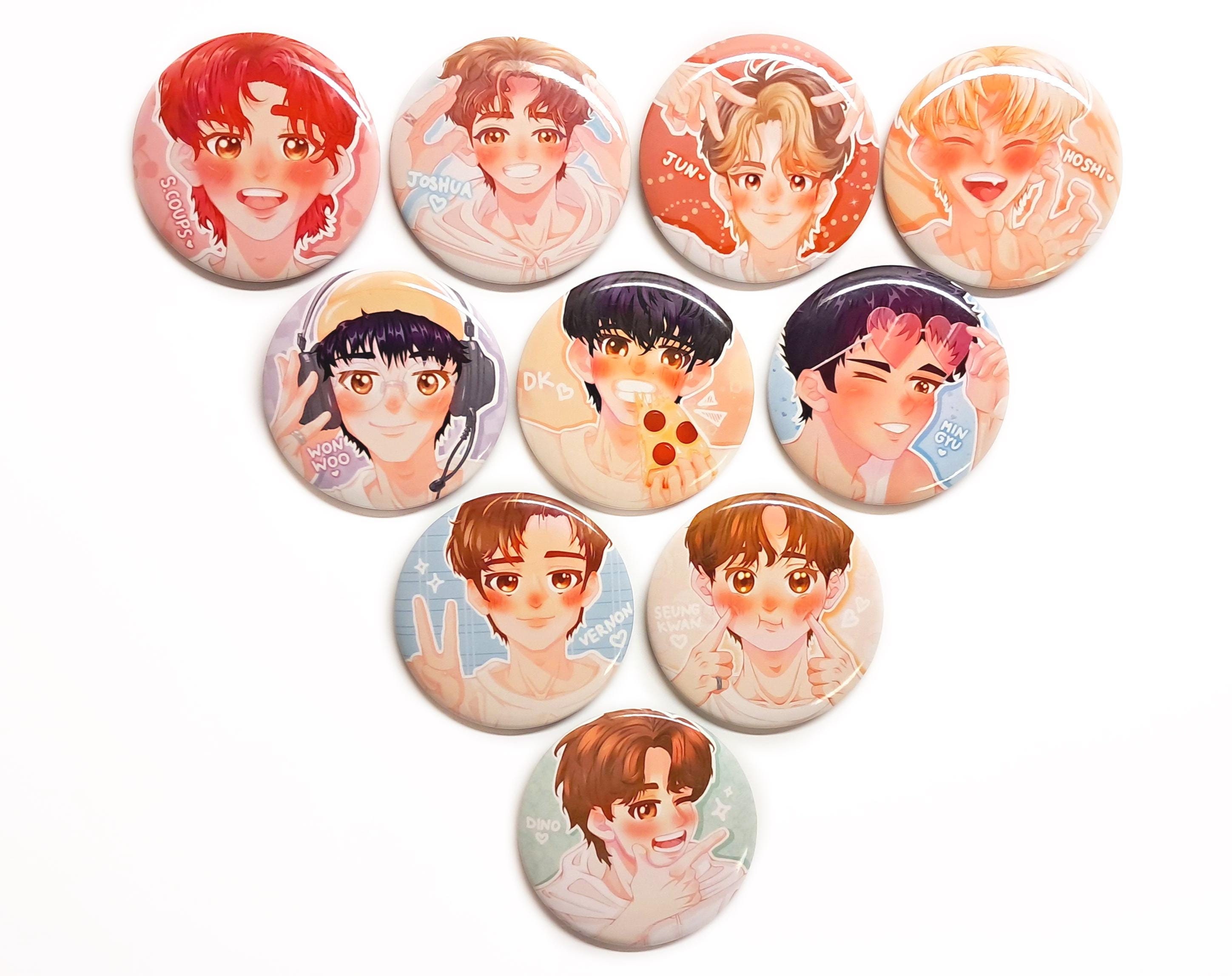 アイドル SEVENTEEN HOLIDAY PINS SEVENTEEN HOLIDAY PINS DINO Pins Dino | Buy&Ship Australia