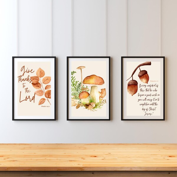 Religious Fall Decor - Etsy