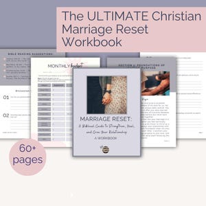 Christian Marriage Reset Workbook: Faith-Based Couples Guide (PDF Book