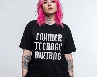 former teenage dirtbag, elder emo mom club shirt, alternative mom, gift for emo mom, elder emo shirt, elder emo gifts, it wasnt a phase