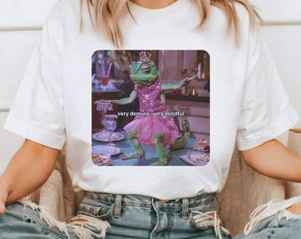 Very Demure Shirt, Trending TikTok Shirts, Viral Meme TShirt, Very Demure Very Mindful Very Cutesy, Girlfriend Gift