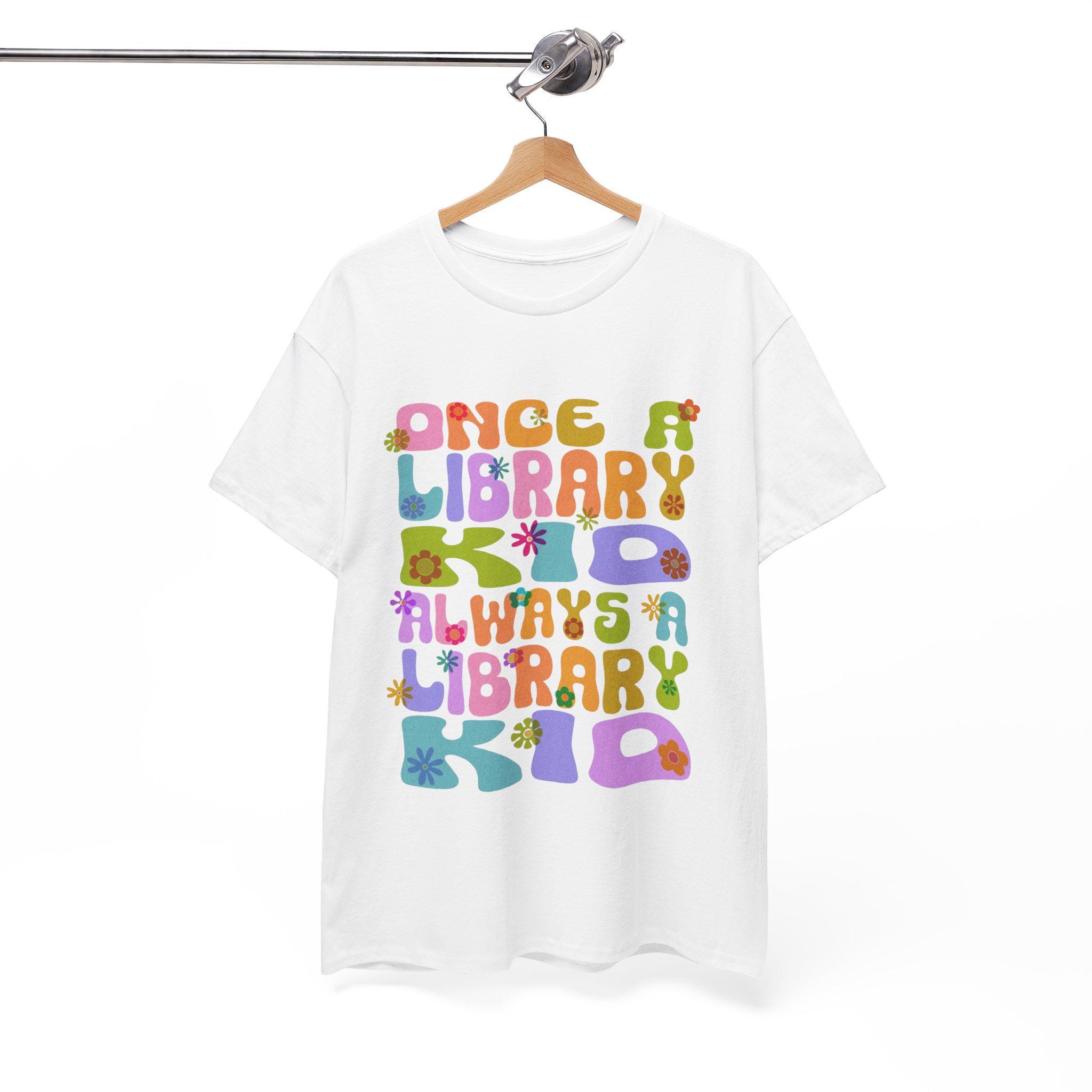 Once a Library Kid Always a Library Kid Shirt, Read Banned Books ...