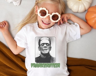 Toddler Frankenstein shirt, retro vintage halloween shirt, retro halloween, vintage gore movie shirt, toddler Halloween shirt