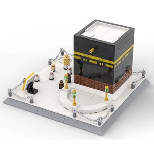 Kabba Bausteine - Mekka Bausteine - Conjunto Medina Moschee Bausteinen - Eidgeschenke für Kinder