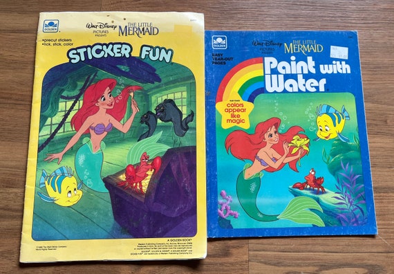 The Little Mermaid: Paint with Water The Little Mermaid: Paint with Water