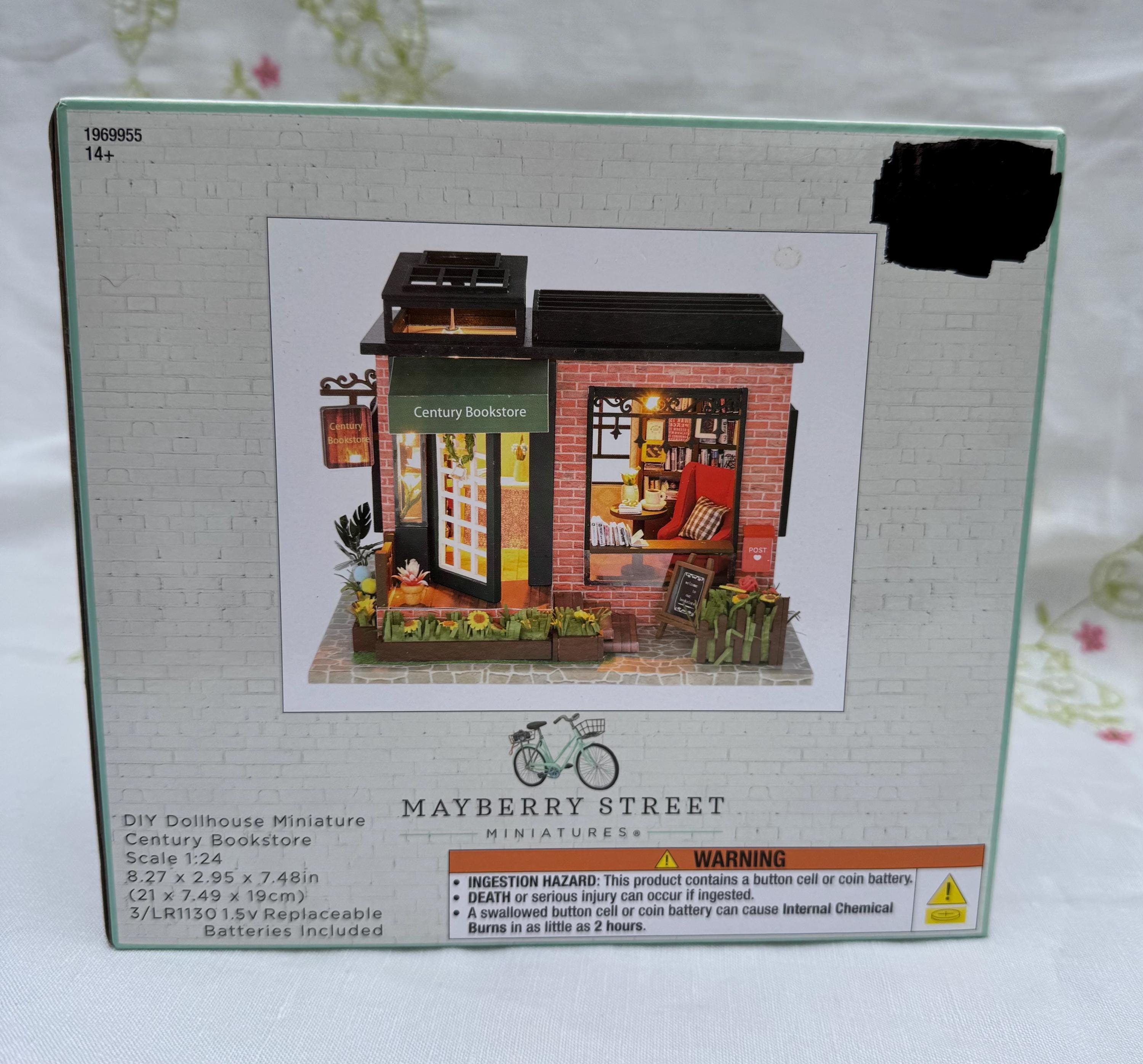 DIY Mayberry Street Miniatures Bookstore Kit - Etsy