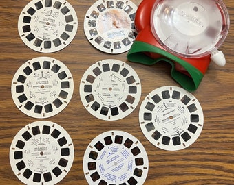 Vintage Fisher Price Mattel View-Master and lot of 7 Reels