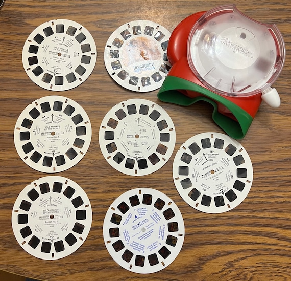Vintage Fisher Price Mattel View-master and Lot of 7 Reels 
