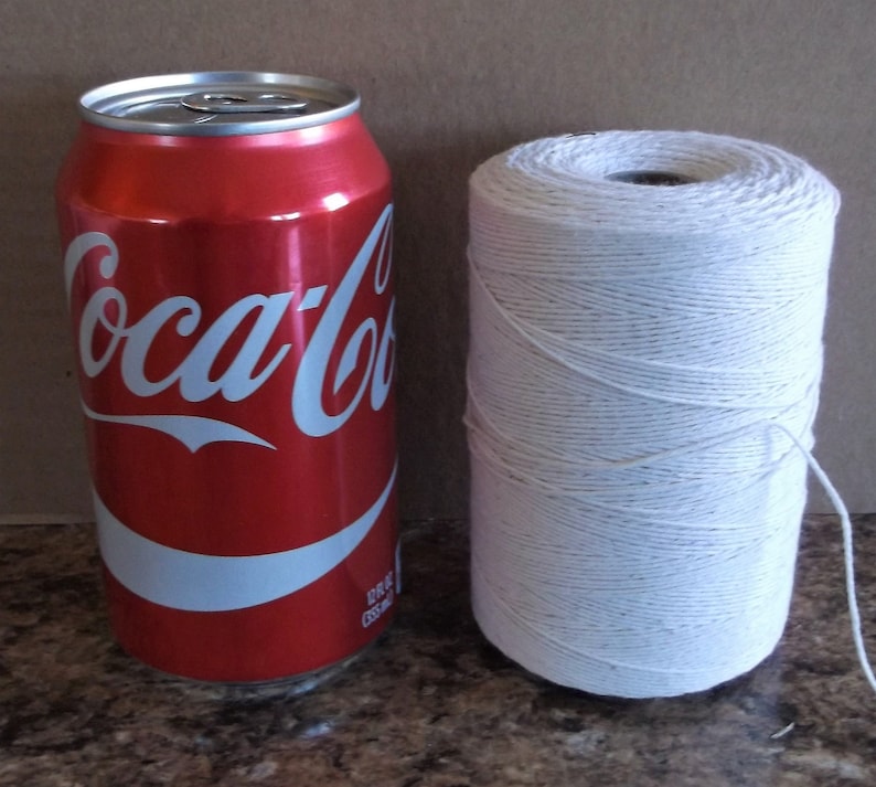 2 Tubes 84 cottonpolyester rag rug weaving warp String Yarn
