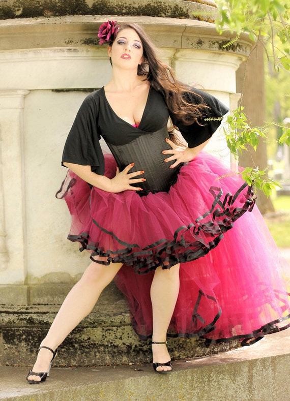 Plus size high low tutu cheap