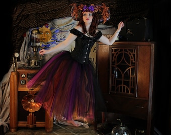 Sea Witch Circle Skirt/the Little Mermaid/ursula Skirt Sea Witch Circle Skirt/the Little Mermaid/ursula Skirt