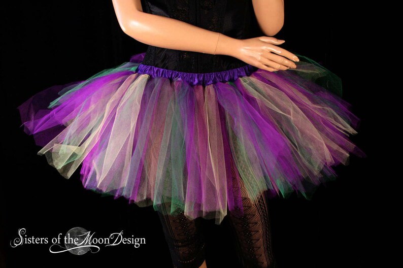 mardi gras tulle skirt