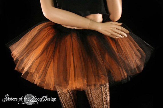 Childrens Halloween Puffy Tulle Tutu Ballet Costume Purple Orange and Black Childrens Halloween Puffy Tulle Tutu Ballet Costume Purple Orange and Black