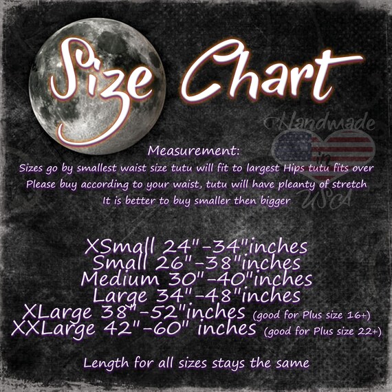 Pixie Grips Size Chart