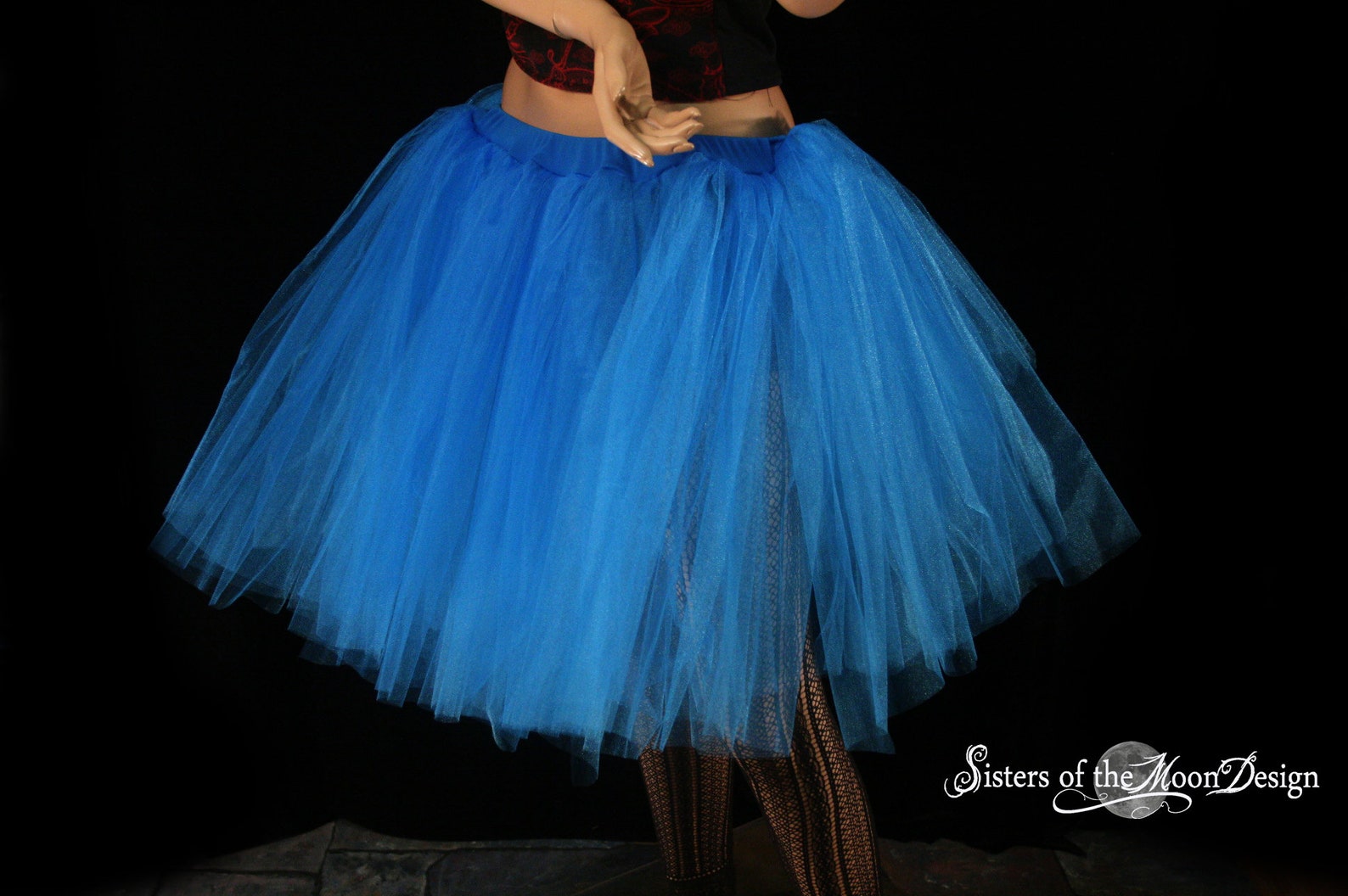 Tulle Tutu Midi Skirt