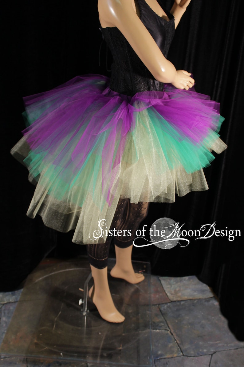 mardi gras tulle skirt