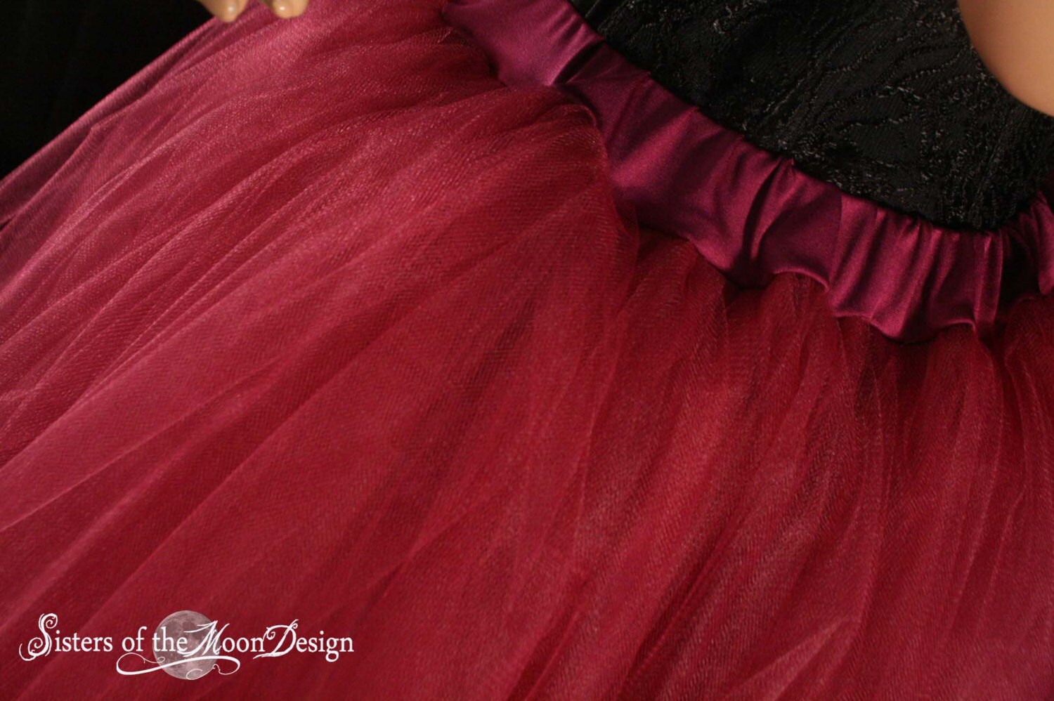 Wine Adult Tutu Tulle Skirt Floor Length Petticoat Dance Etsy