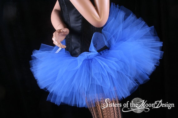 Royal Blue Adult Tutu Mini Micro Style Skirt Three Layer Size XS Plus Dance Team Costume Roller Derby Bachelorette Birthday Rave Cosplay Etsy Canada