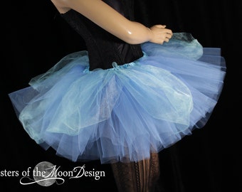 Princess Blue adult tutu skirt mini ball gown inspired Sizes XS - Plus dance costume party fairytale bridal bachelorette Halloween cosplay