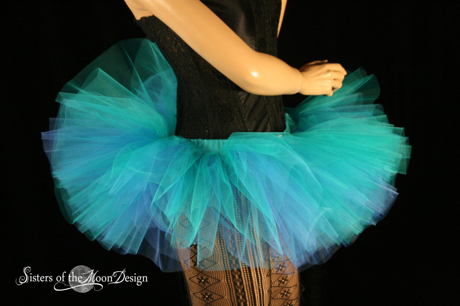 Roller Derby Rascal Girls Costume | X-Large, Velvet Dress With Tinsel Epaulets, 100% Polyester - View #10