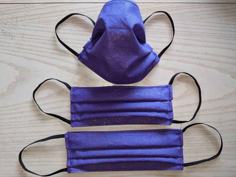 Face Mask Ready to ship Made in USA Cotton triple layer Etsy