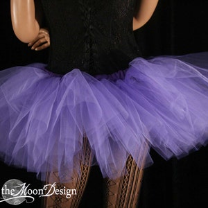 Light Purple Adult Tutu Short Tulle Skirt Poofy Petticoat - Etsy