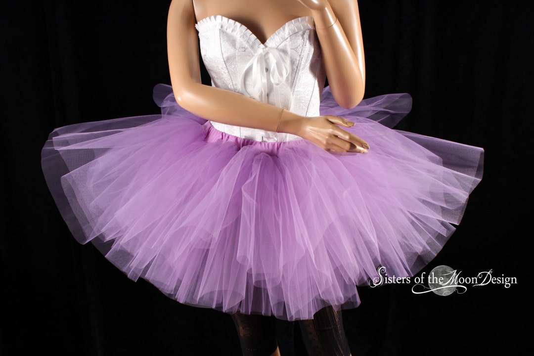 Tul Falda Tutu Enagua Mujer Underskirt Mini Falda Vestido de baile para  disfraz de carnaval