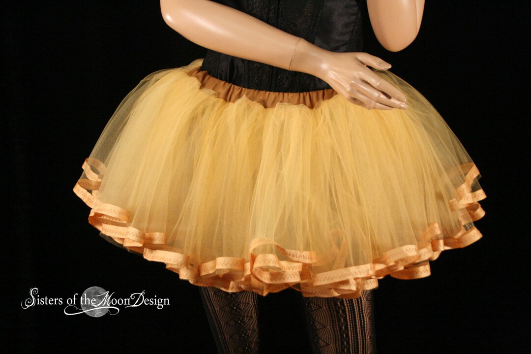 Gold tutu skirts for adults online